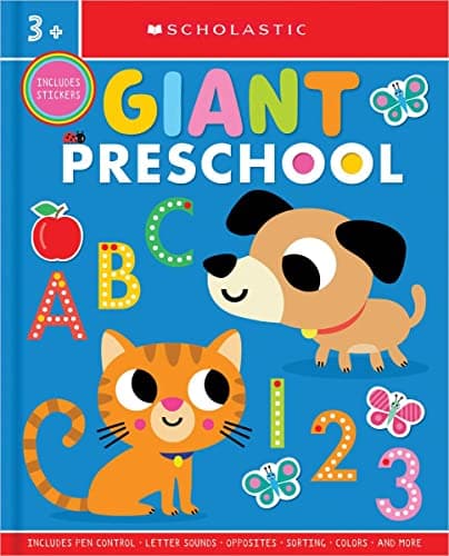 Giant Preschool Workbook: Scholastic Early Learners (Workbook)