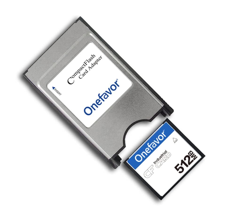 Compact Flash to PCMCIA ATA Adapter - CF to PC Card Adapter for CF 2 Card (Includes 512MB CF Memory Card)