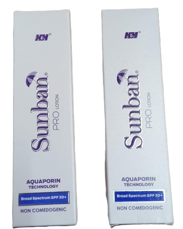 Sunban Lotion (60 ml) (Pack of 2)