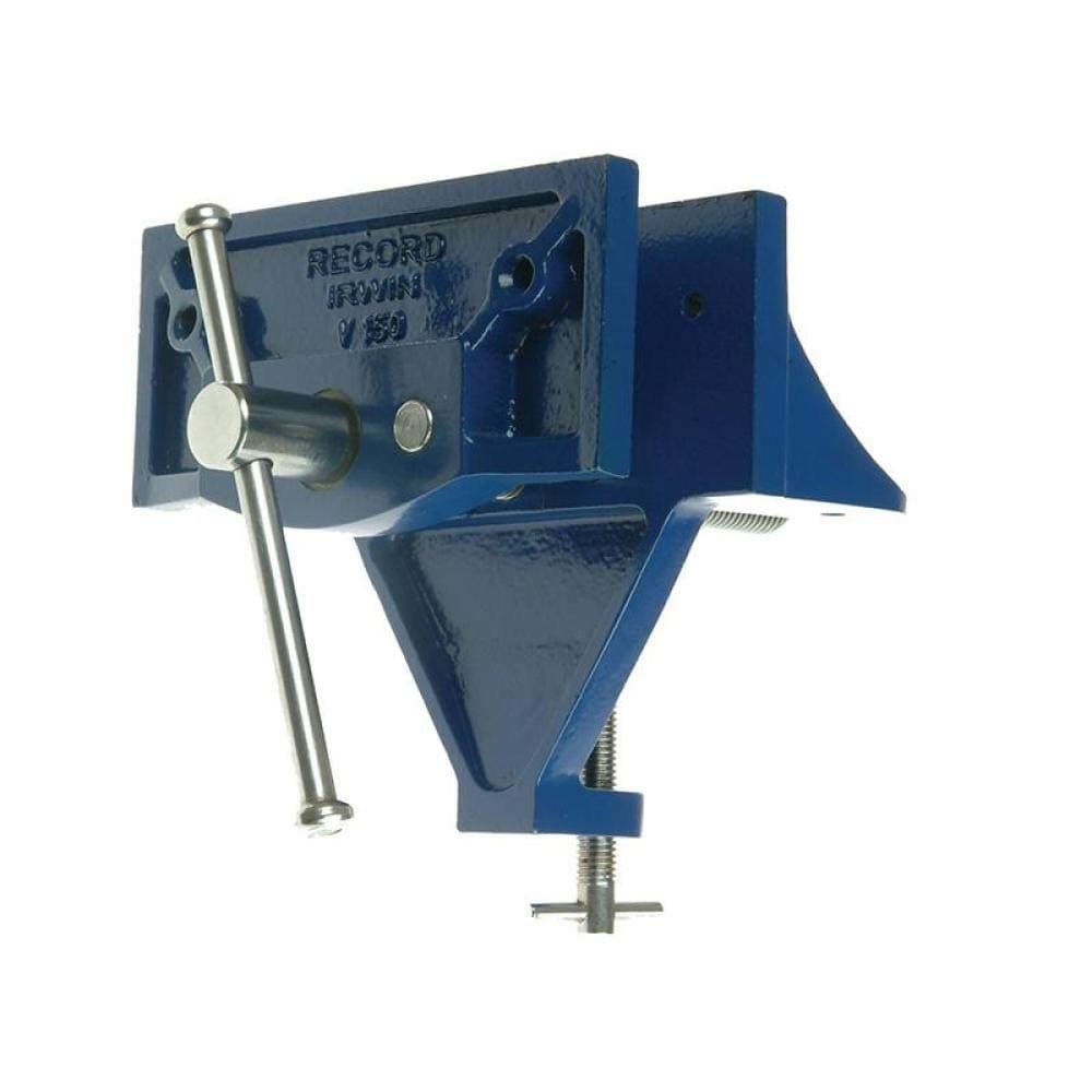Record Irwin V150B Medium Duty Woodcraft Vice with Table Clamp 6”/150mm