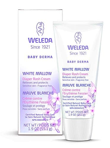 (6 PACK) - Weleda White Mallow Nappy Change Cream | 50ml | 6 PACK - SUPER SAVER - SAVE MONEY