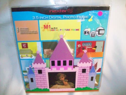M1 My First Digital Picture Frame Pink Castle