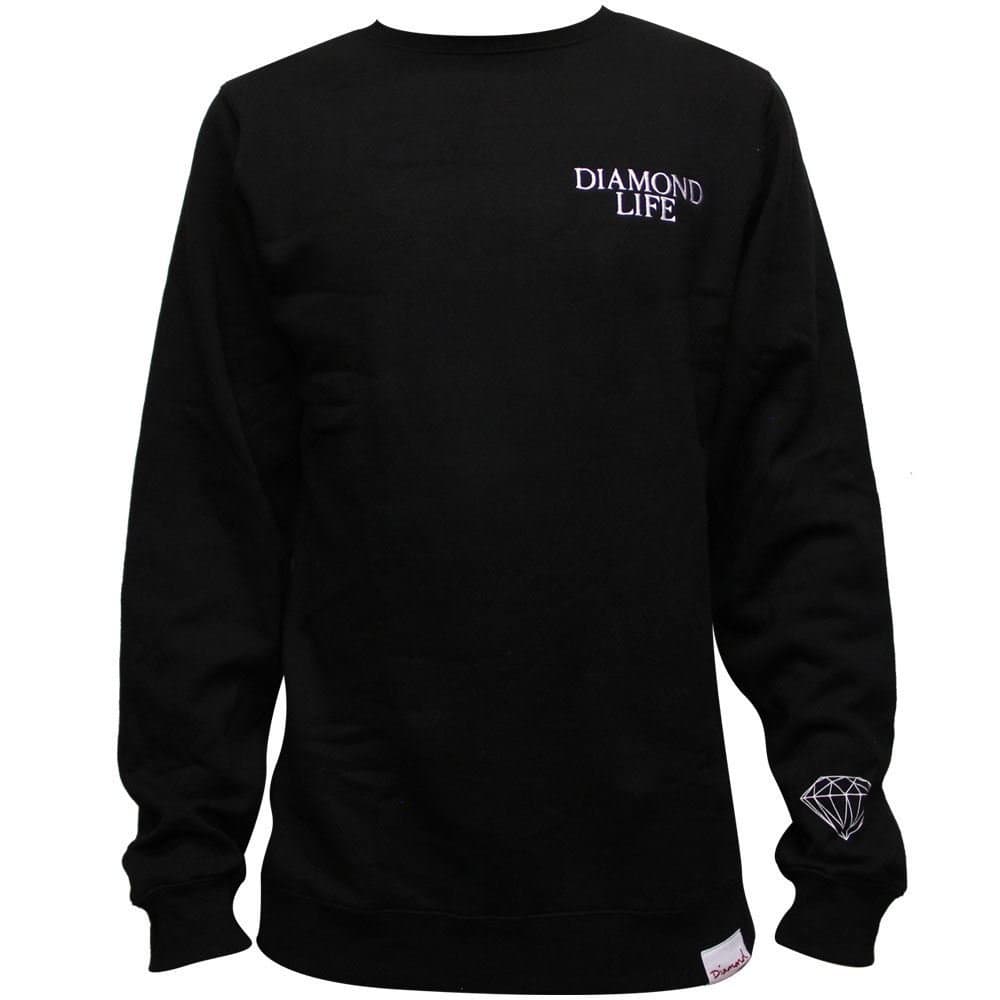 Diamond Supply Co Diamond Life Sweatshirt Black