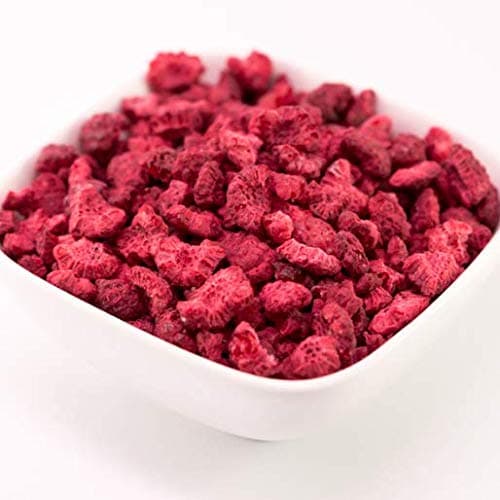 Freeze Dried Raspberry Pieces (200g). Great for Baking and Decorating Cakes