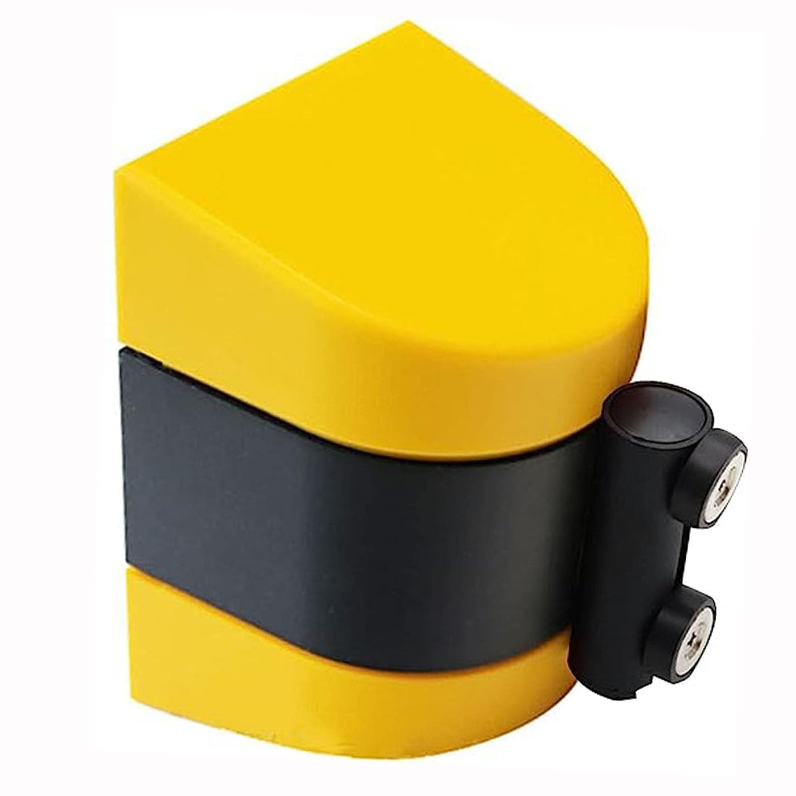 Retractable Magnetic Control Barrier for Playground Park Hotel Crowd Control 3M Wall Mounted Queue Rope Barrier with Sturdy ABS Casing Red