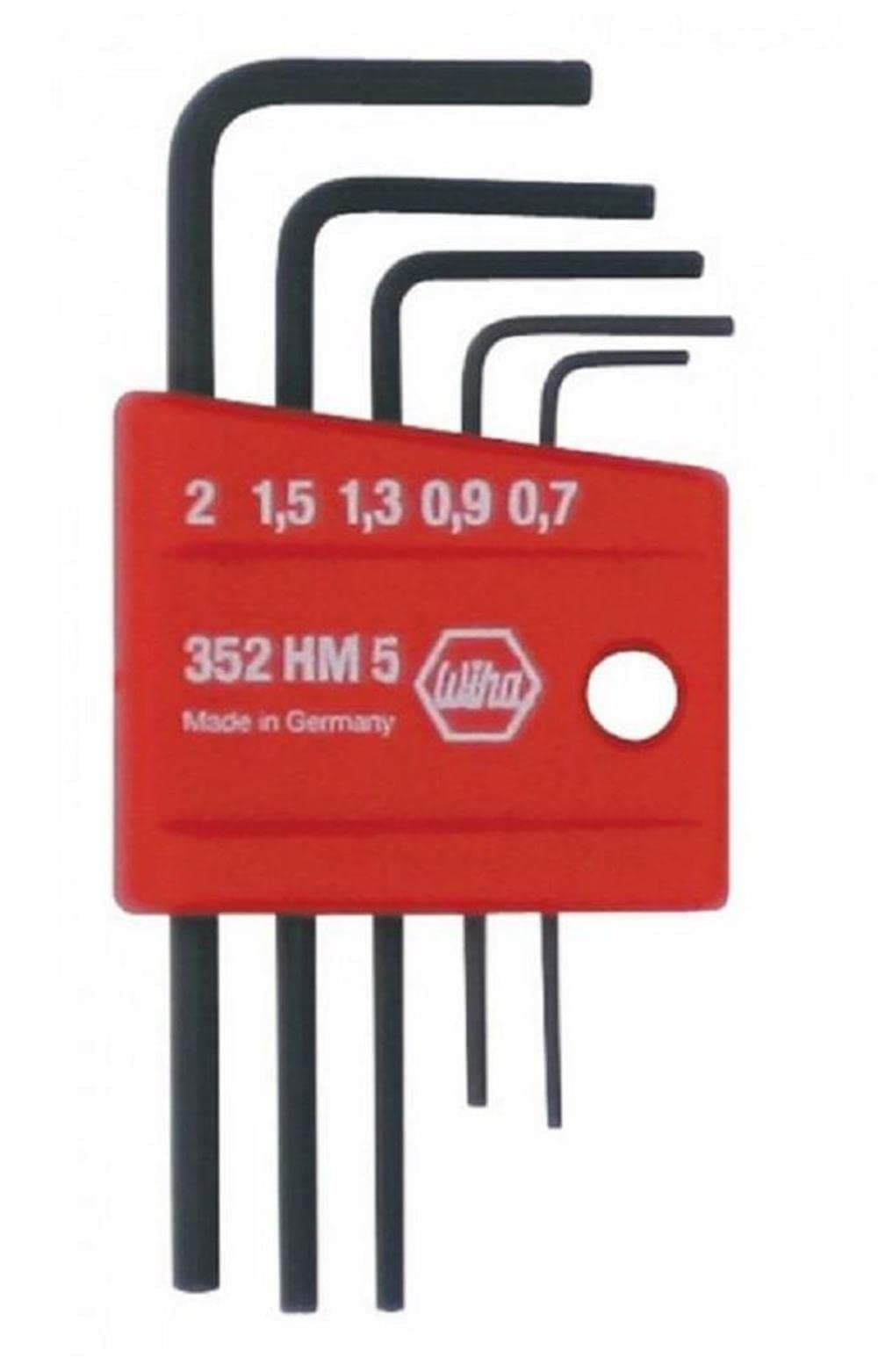 35392 5 Piece Mini L-Key Short Hex Metric Set