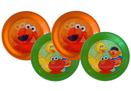 Sesame Street Fun-Meals 3D 2 Plates Set - 2 Pack