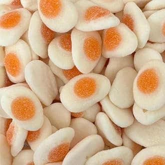 Fizzy Fried Eggs 500g Share Bag by The Gourmet Sweet Company