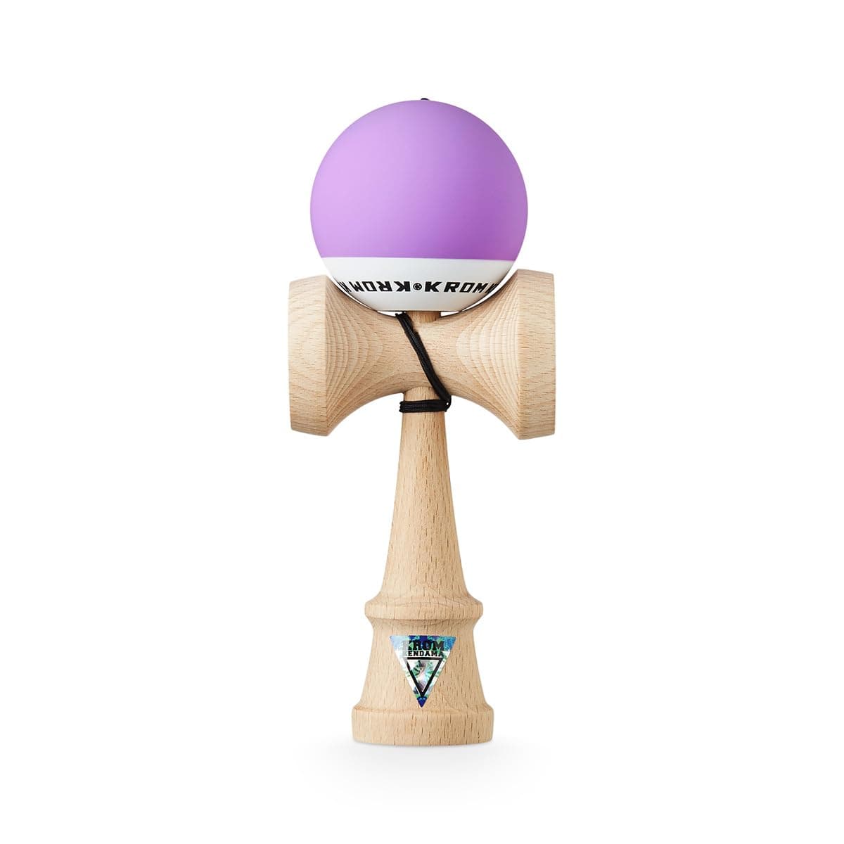 KROM Kendama Pop Violet - Bilboquet - Increased cognitive abilities - Improves balance, reflexes and creativity - Designed by a Professional for Beginners and Experts