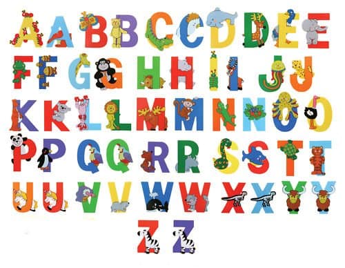 The Toy Workshop - Jungle Alphabet C