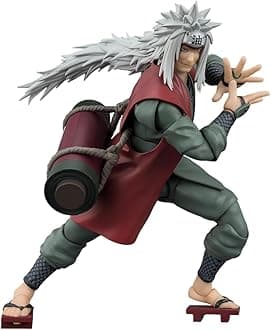 TAMASHII NATIONS – Naruto – Jiraiya Hidden Leaf Heroic Master Sage – (Sage Mode Set), S.H.Figuarts Action Figure