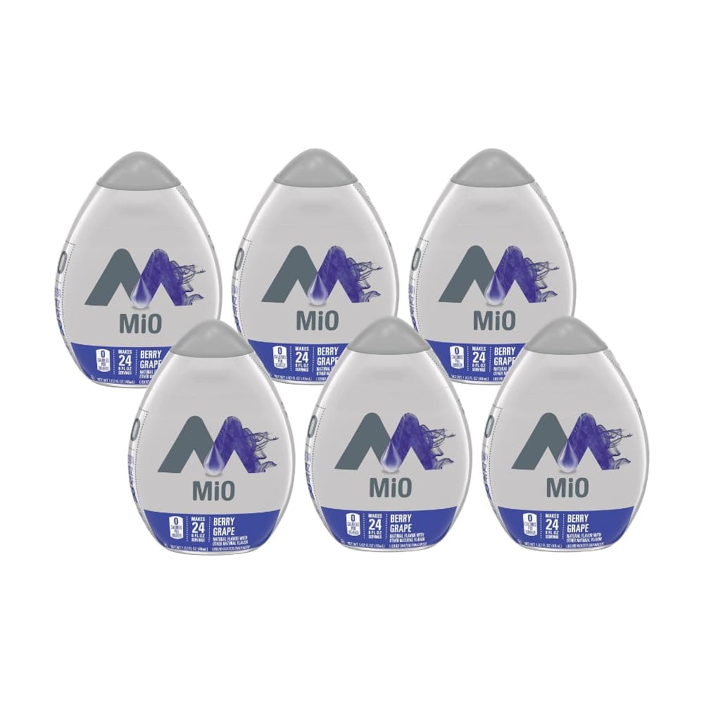 Mio Liquid Water Enhancer, Berry Grape, 1.62 OZ (Pack - 6)