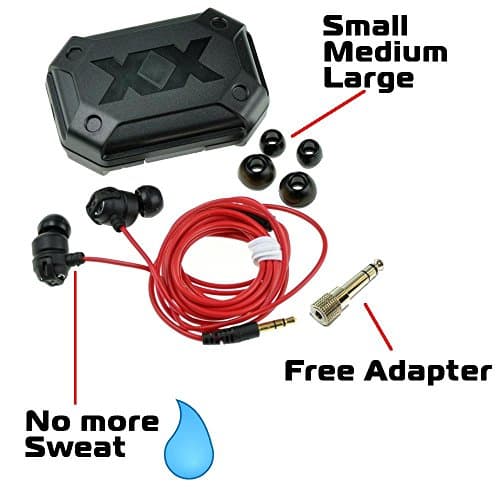 High Sensitivity Metal Detector Earbuds- Universal Replacement Earbuds for Treasure Hunters’ White's, Fishers, Garrett & More- Compact, in-Ear Headphones with Bonus Case & 3 Bud Sets for Secure Fit