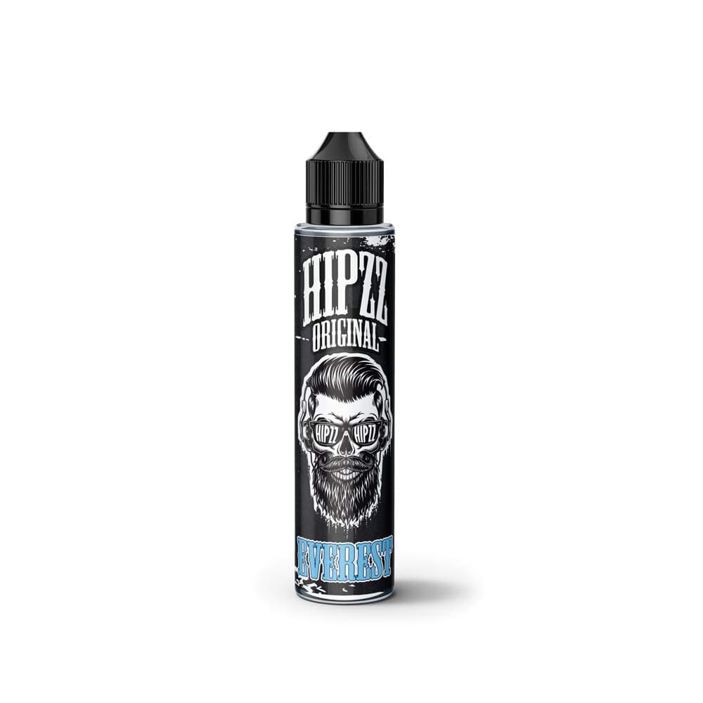 Hipzz Original Premium E Liquid 100ml 0mg 70/30 VGPG Vape Juice Exotic Flavours - Shake and Vape Premix - Everest (Icemint)