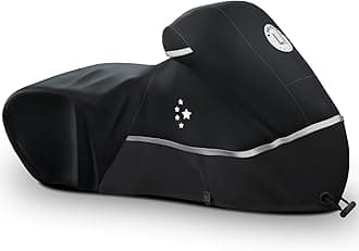 LIBZAKI Motorcycle Cover 96" XXL Vehicle Cover/Black