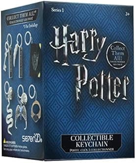 Harry Potter Collectible Key Chain Mystery Blind Box - Receive 1 of 12 Mystery Key Rings - Spells, Wands and Horcruxes - Collect all 12! - Series 1