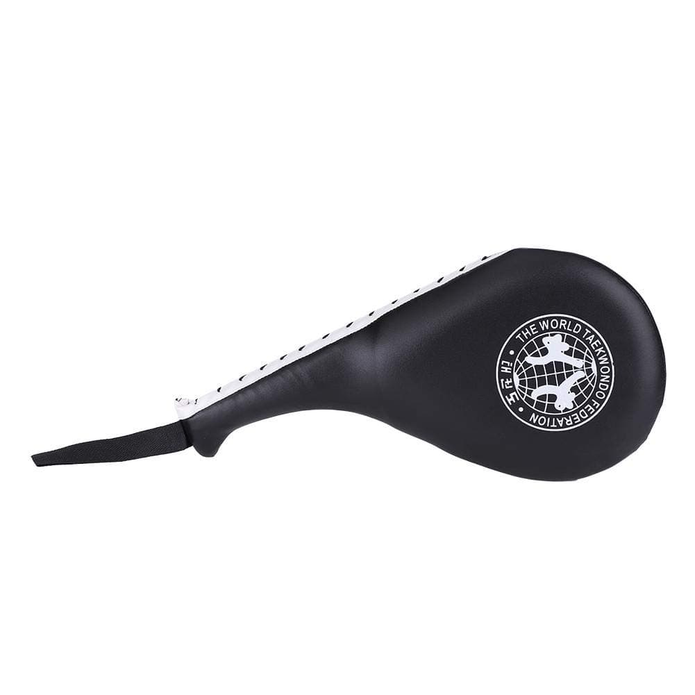 Kicking Pad, Double Clapper Taekwondo Kick Pad Striking Pad Durable TKD Kicking Targets Training Paddles with Wrist Strap for Karate Taekwondo Kickboxing Training