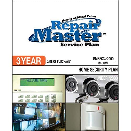 Repair Master 3-Yr Date of Purchase Home Security System - Under $2000