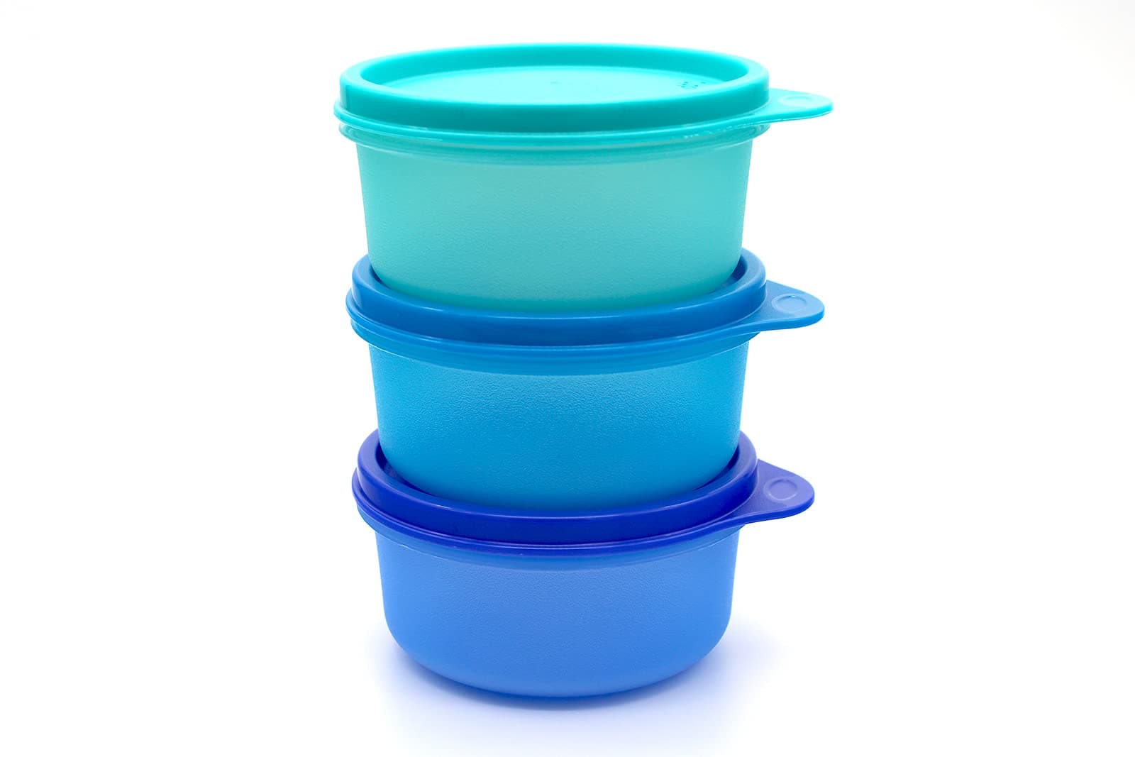 Tupperware 35166 Fridge Ramekins 200 ml Turquoise + Blue + Dark Blue