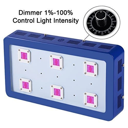 King X6 Dimmable 1800W LED Grow Light Full Spectrum Module Design COB Chips for Greenhouse and Indoor Plant Flowering Growing