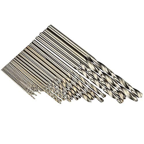 WZRY for Model Makin 25Pcs Twist Drill Bit Set High Speed Steel Mini Drill Tools for Bit Electric Drill-(0.5mm-3mm)