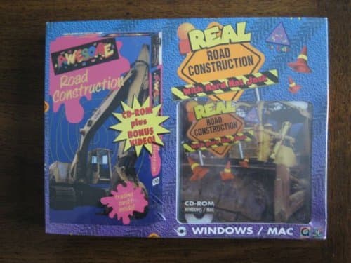 Real Road Construction With Hard Hat Jack