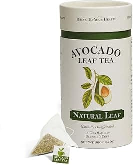 Avocado Leaf Tea – Natural – Caffeine Free - Herbal Tea – Cold Brew or Hot Te...