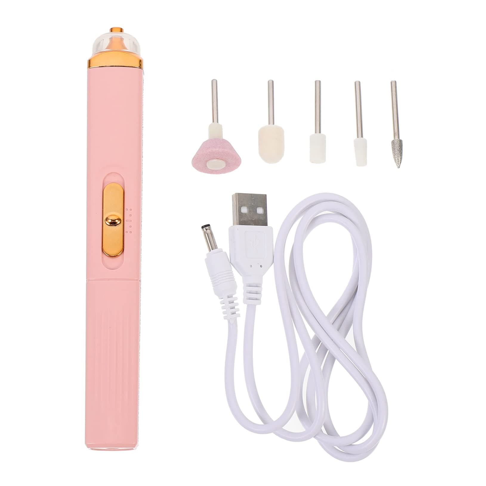 minkissy 1 Set Electric Grinder Rechargeable Nail Drill Nail Sets Drill for Nails Professional Electric Nail File Manicure Set Professional Manicure Machine Nails Drill Machine Professional