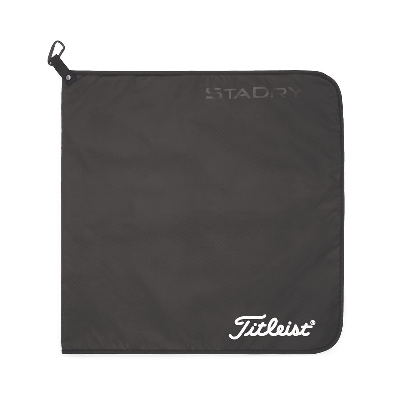 Black Towel, Black, 20x20