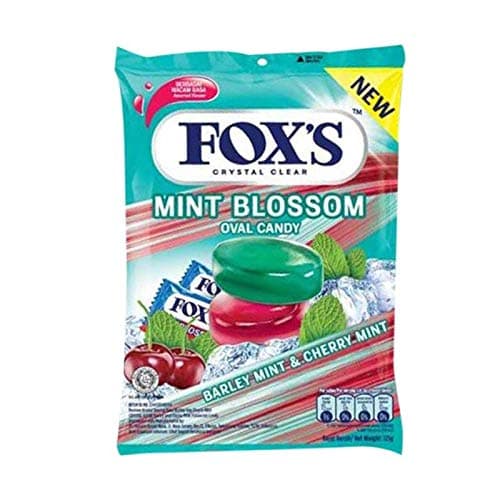 Fox's Crystal Clear Mint Blossom Oval Candy -125g