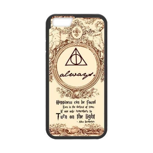 Custom Harry Potter Design Rubber TPU and PC Case for Iphone 6,iphone 6 coque,apple IPhone 6 cover, Case Cover For Apple IPhone 6