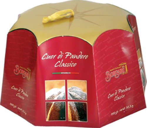 Borsari Star Shaped Pandoro in Gift Box