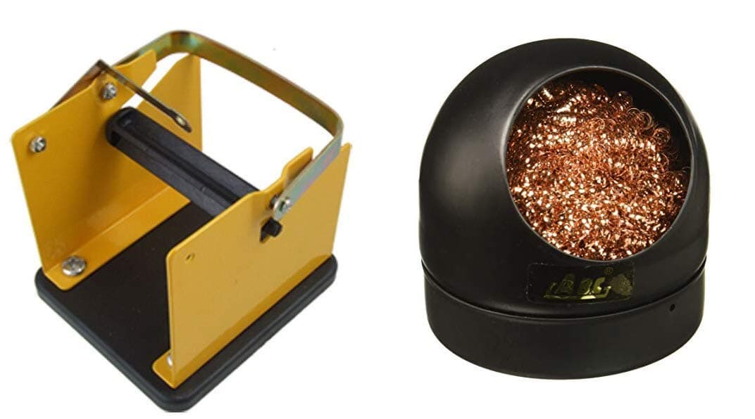 GLOBAL STATCLEAN SYSTEMSSolder Wire Holder and Solder tip Cleaner Combo