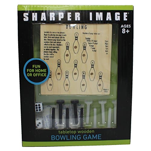 TABLETOP WOODEN BOWLING GAME