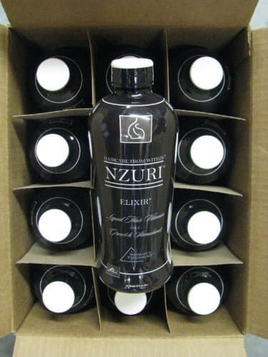 12-32 Oz Bottles - Nzuri Elixir - Liquid Hair Vitamin Plus Growth Stimulants
