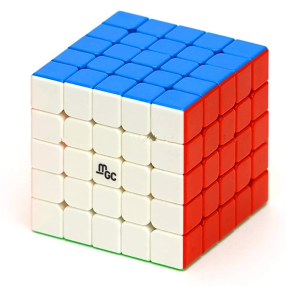 School Innovate YJ MGC 5 * 5 * 5 Magnetic Magic Cube STICKERLESS Speed Cube Puzzel for Kids,Girls,Adults (Multicolor)