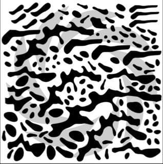 Multicam type High Temp Vinyl Camo Stencil Kit. Perfect for Cerakote, Gunkote, Durakote Pistol Stencil Set. 1 12x12 Sheet