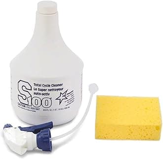 S100 12001B-04 Total Cycle Cleaner Bottle - 33.8 oz., 4-Pack