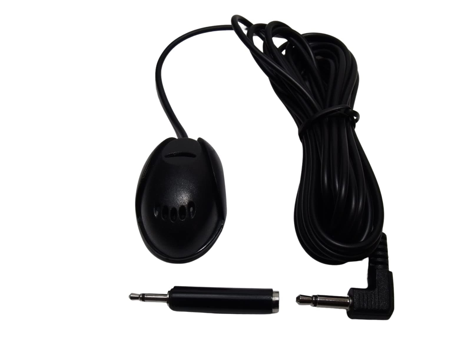 FingerLakes Car Mic Microphone Assembly for 2.5mm or 3.5mm Bluetooth Enabled Receivers Radio Stereo Head Units GPS Navagation DVD - FL72, Black