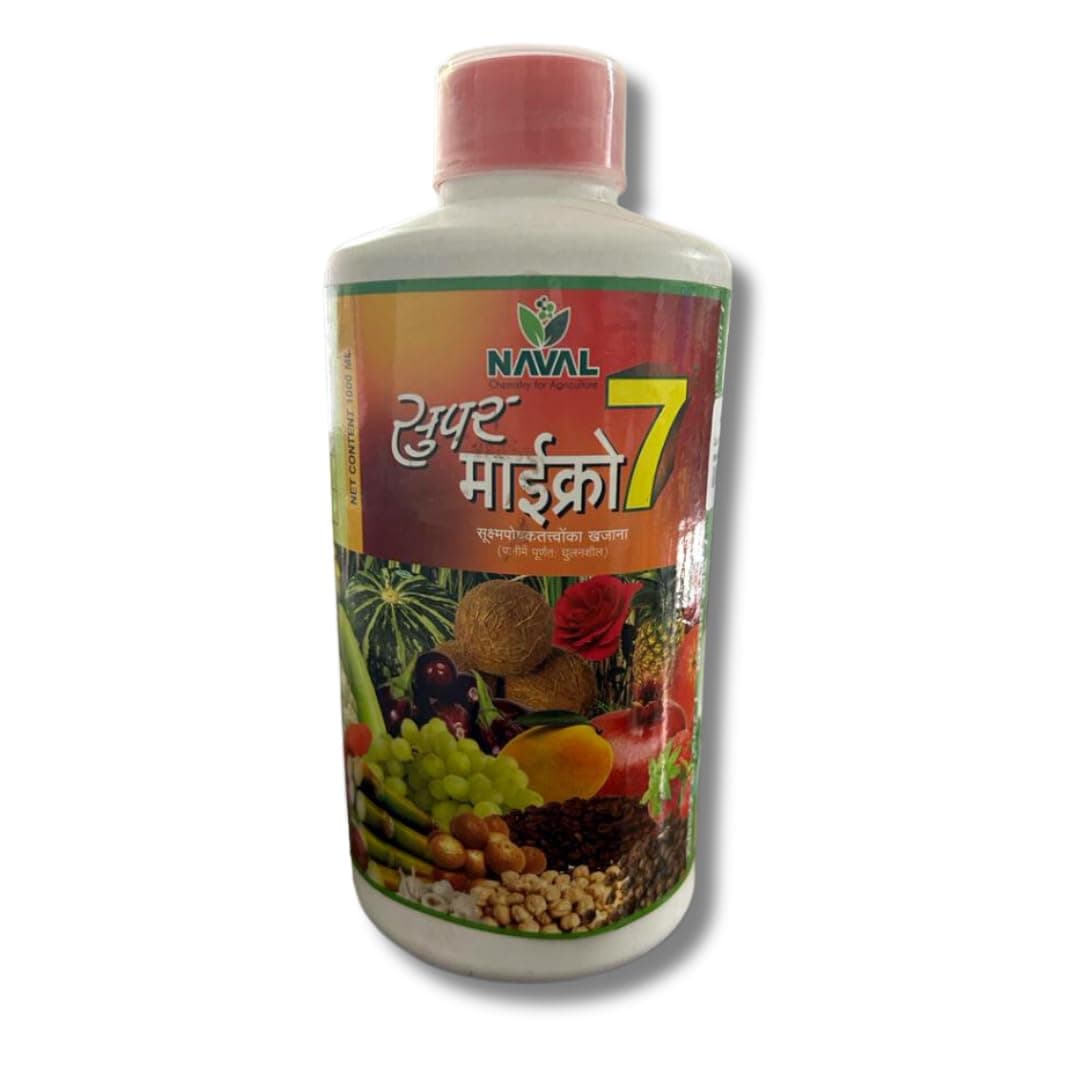 Naval Super Micro 7 - Water-Soluble micronutrient Mix by Naval Agri Bio Tech