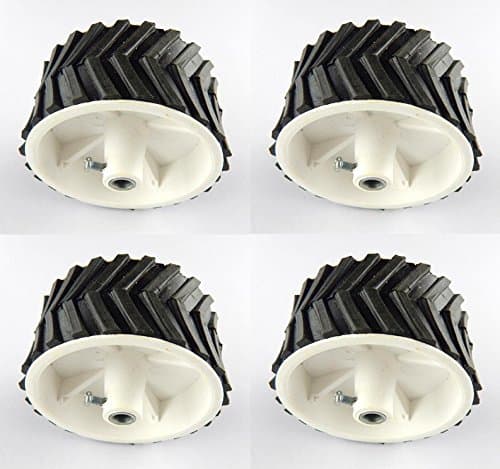Tyre for Gear Motor - 7cmx4cm (Robotics & Robowar) - Set of 4