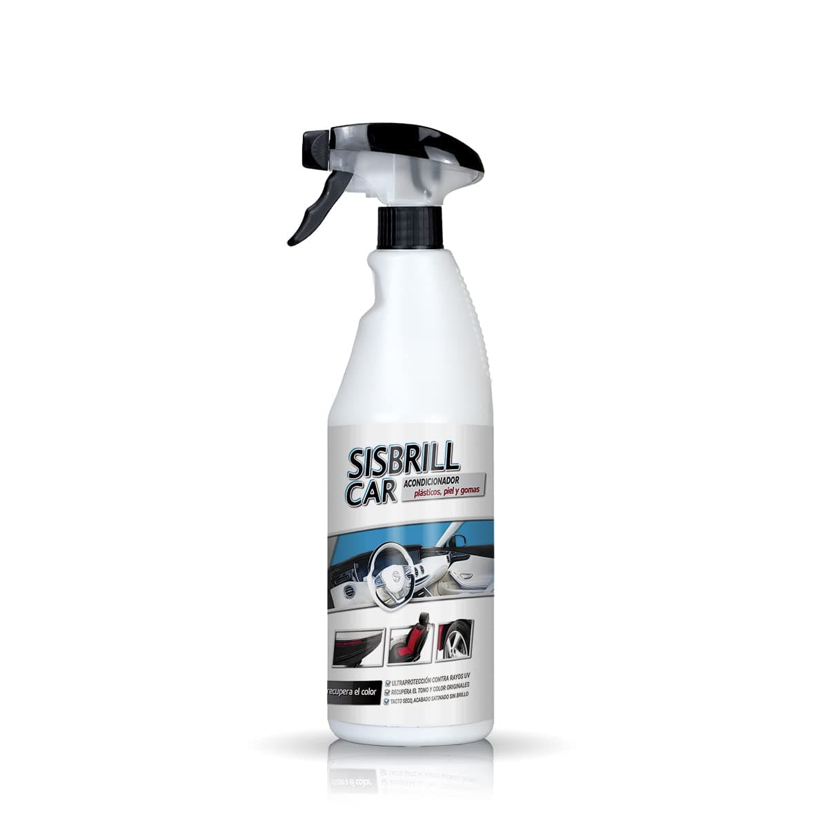 Sisbrill Car Restorer Conditioner Bottle - Plastic, Tyre, Dashboard [Cannot Instructions are in English]