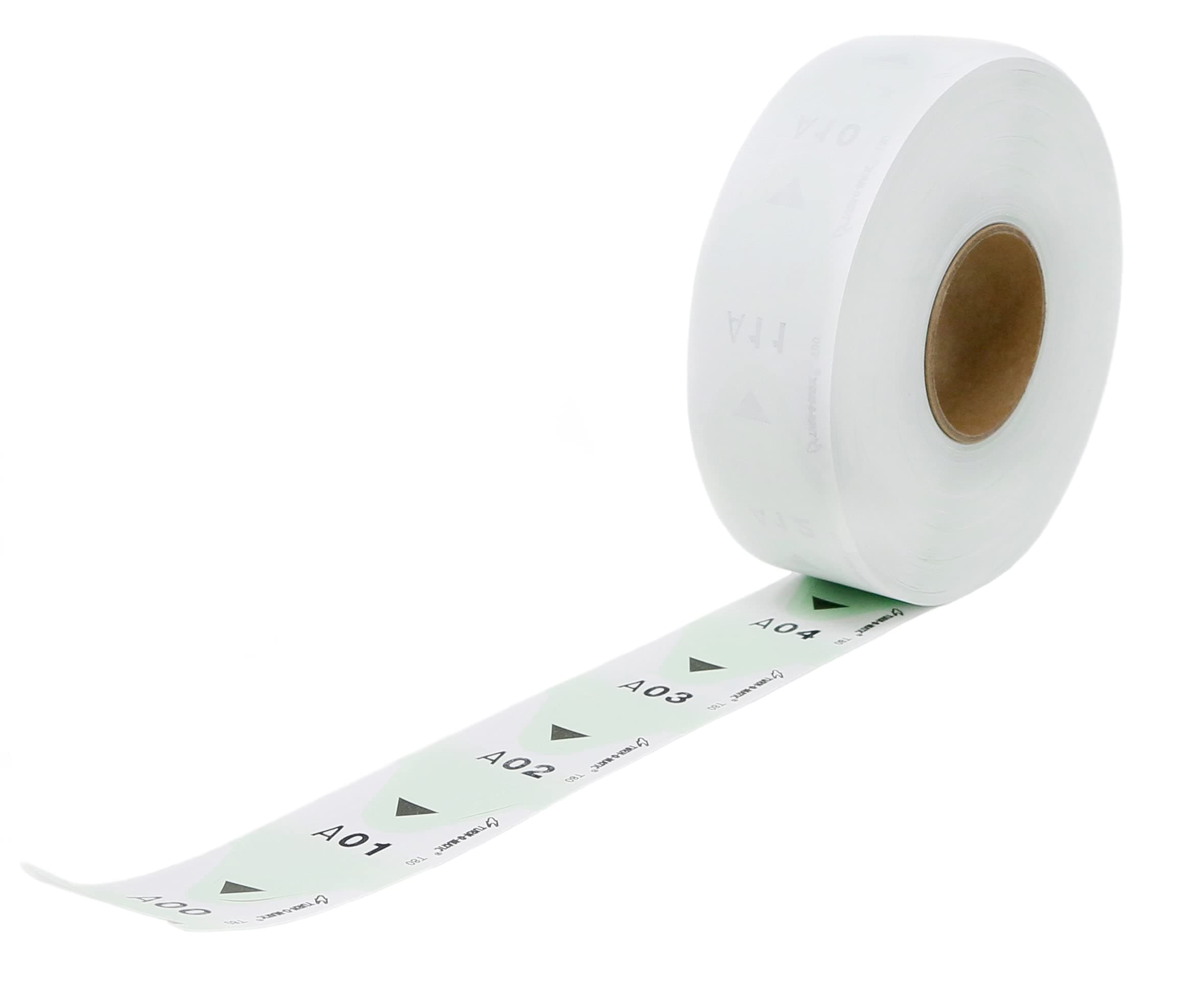 (Green) Alzatex Turn-O-Matic T80 2-Digit Take A Number Tickets