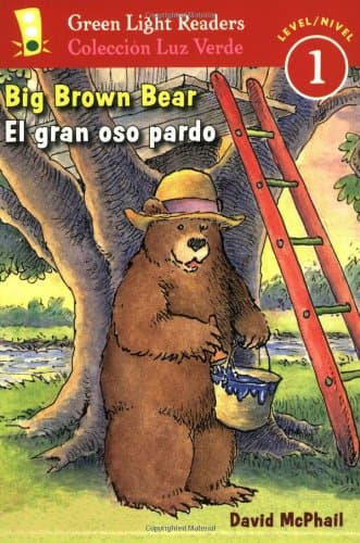 El Gran Oso Pardo/Big Brown Bear (Green Light Reader - Bilingual Level 1 (Quality)) Paperback – Illustrated, 1 Mar. 2007