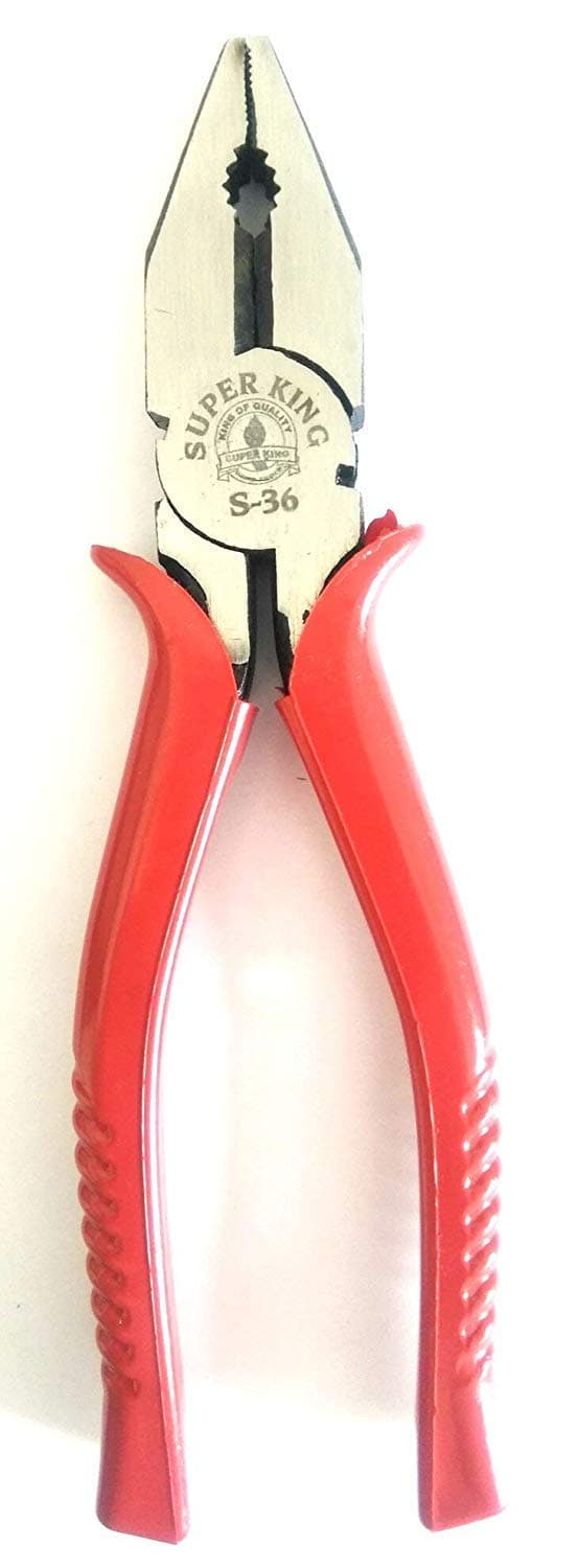Blumfye Combination Plier (S-36 8" Red)