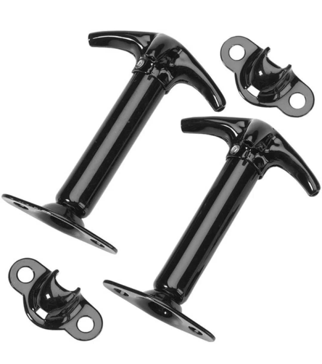 Hood Bonnet Latch Kit Bonnet Lock Bonnet Catch Assembly Set of 2 Compatible/Replacement Willys Jeep/Thar/Max Pickup/Marshal