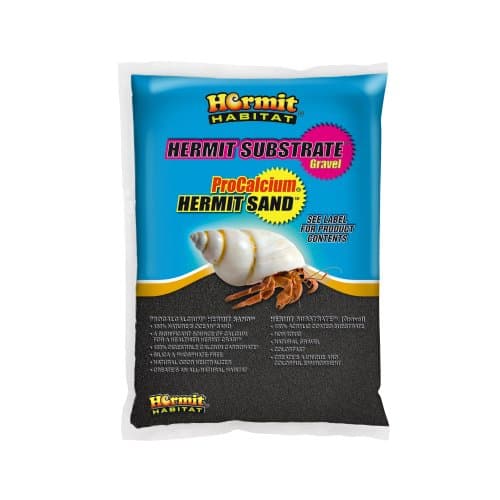 Hermit Habitat Terrarium Sand, 5-Pound, Black
