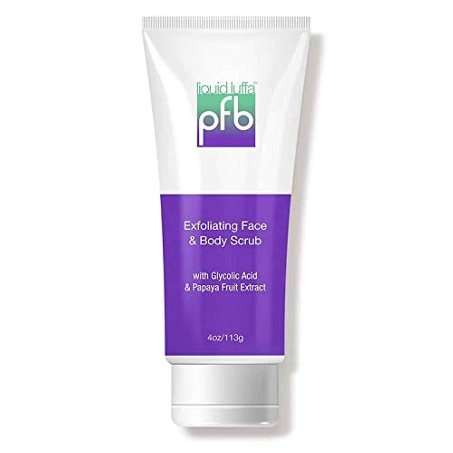 PFB Liquid Luffa Exfoliating Face and Body Scrub