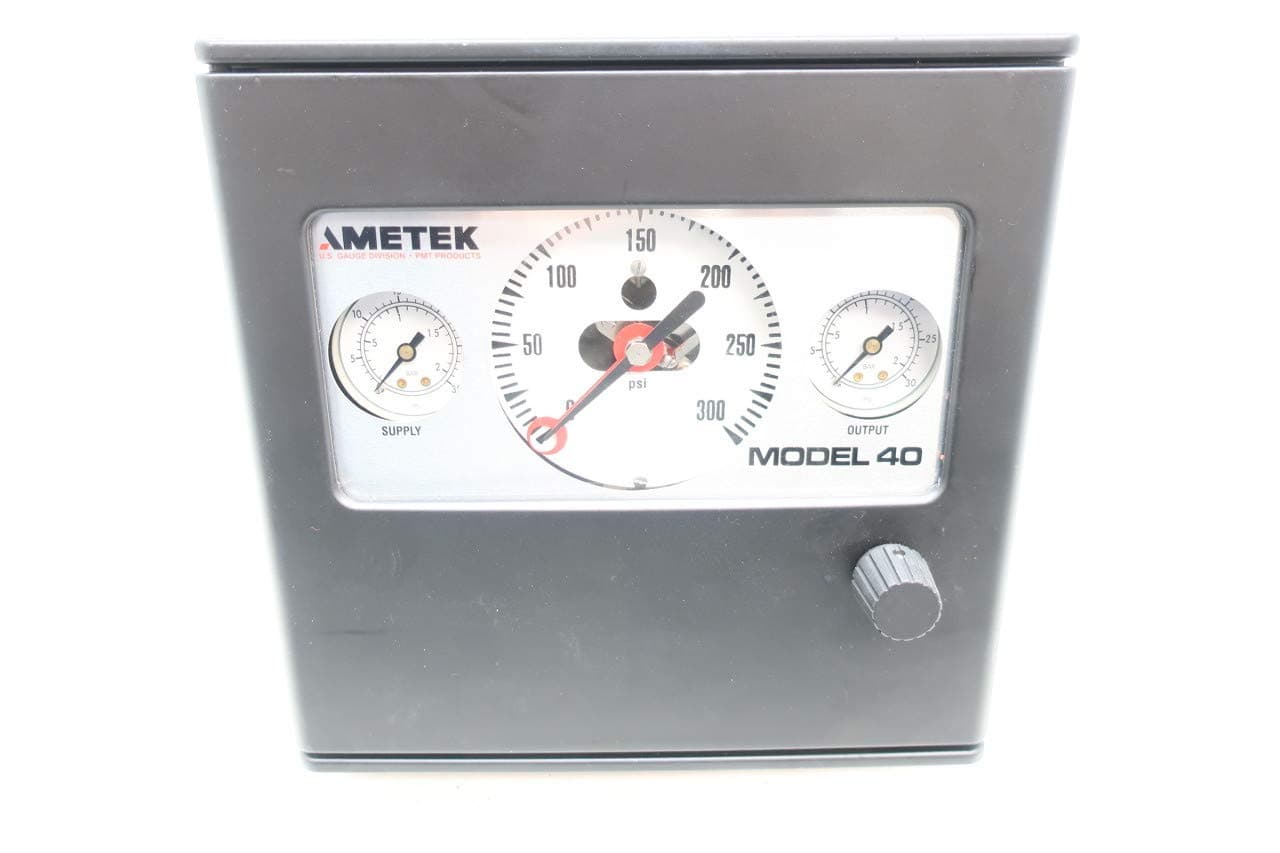 AMETEK 11KB3301-3210BL Pneumatic INDICATING Controller 0-300PSI