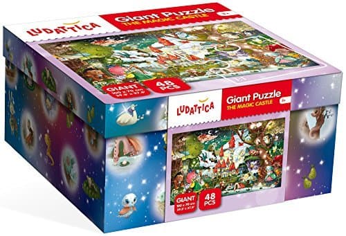 Ludattica Giant Floor Puzzle, Magic Castle